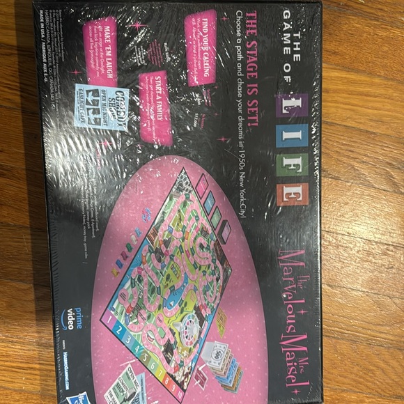 The Marvelous Mrs. Maisel The Game Of Life Board Game NEW and sealed! - Picture 3 of 3